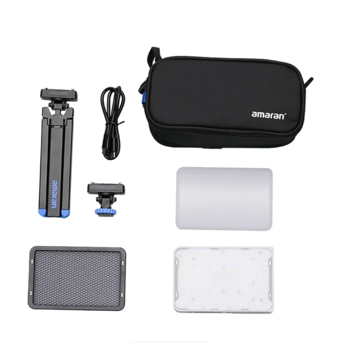 amaran Ace 25x Bi-Color LED Light Panel All-in-One Creator Kit (White) - Image 28