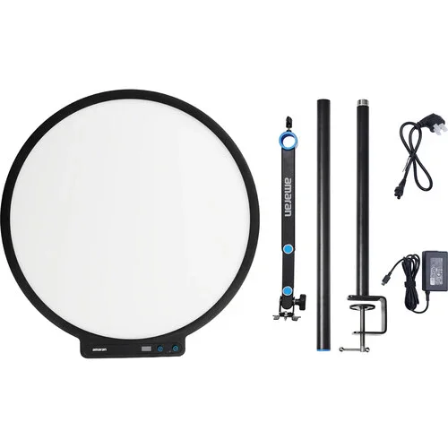 amaran Verge Max Bi-Color Round LED Light Panel (Charcoal) - Image 13