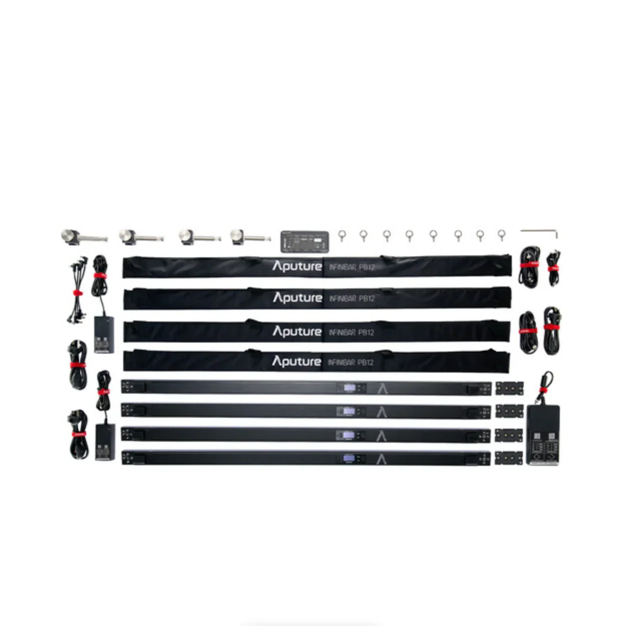 Aputure INFINIBAR PB12 RGB LED Light Panel 4-Light Kit (4')