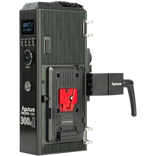 Aputure Light Storm C300D Mark II LED Light Kit with Gold Mount Battery Plate - Image 5