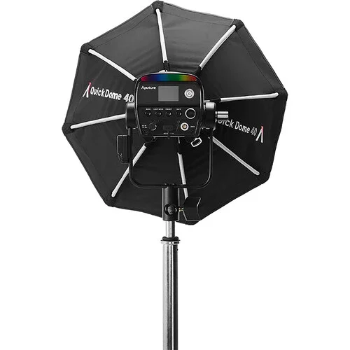 Aputure Quick Dome 40 Softbox for STORM 80c (Mini ProLock Mount) - Image 5