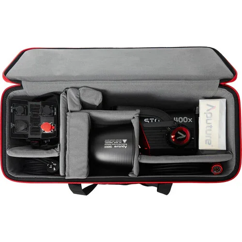Aputure STORM 400x Bi-Color LED Monolight (Gold Mount) - Image 32