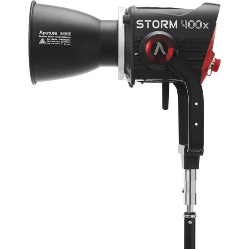 Aputure STORM 400x Bi-Color LED Monolight (Gold Mount) - Image 4