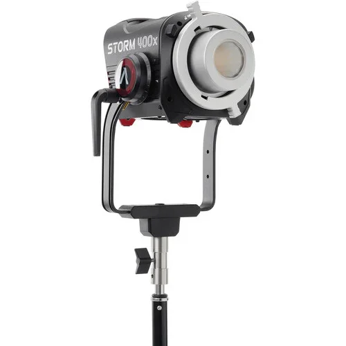 Aputure STORM 400x Bi-Color LED Monolight (Gold Mount) - Image 7