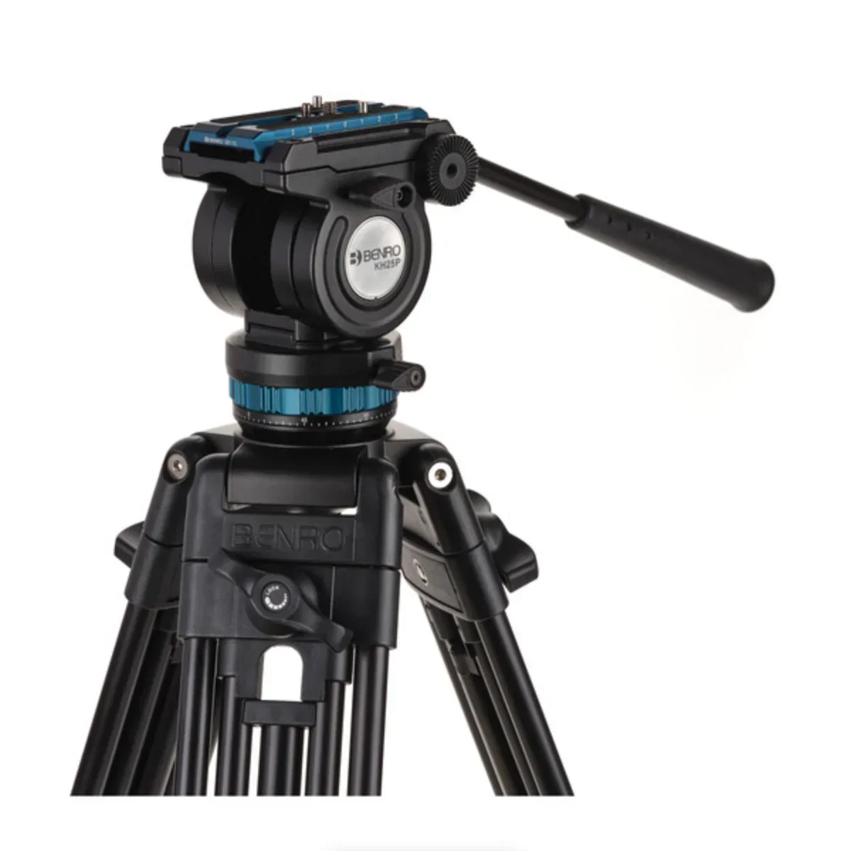 Benro KH25PC Video Head & Tripod Kit (61.6") - Image 2
