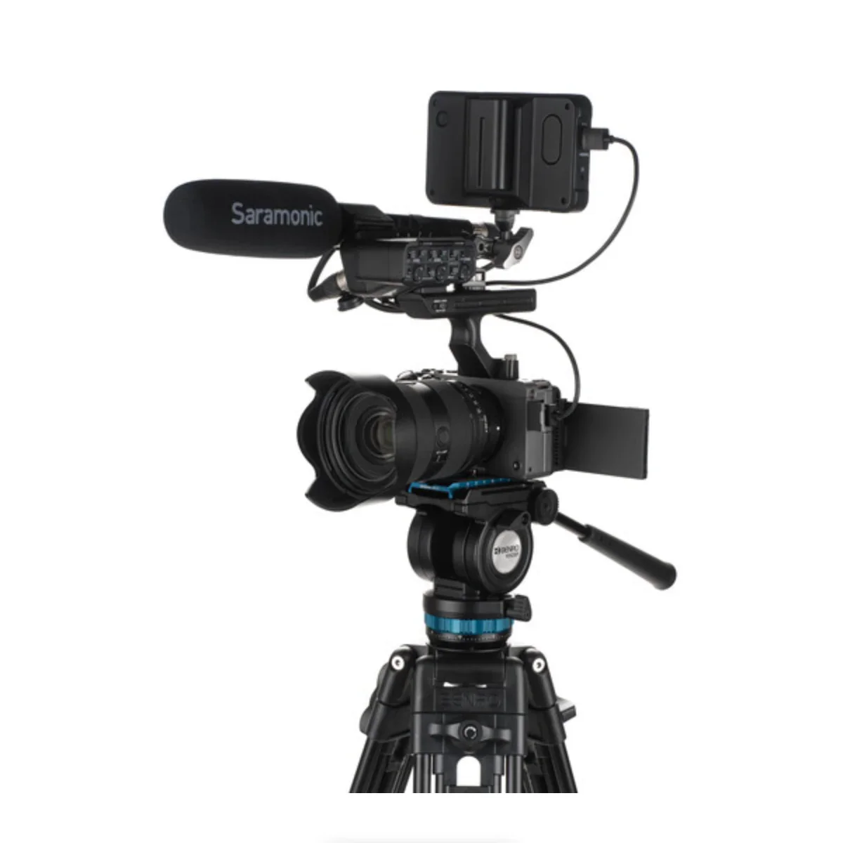 Benro KH25PC Video Head & Tripod Kit (61.6") - Image 5