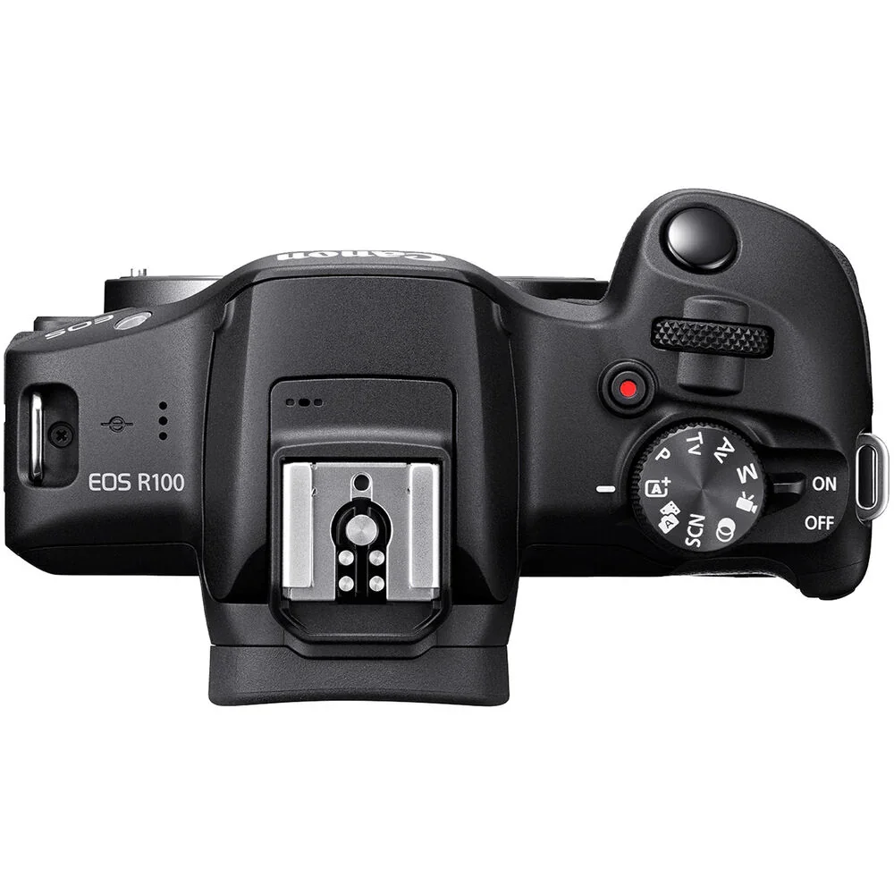 Canon EOS R100 Digital Camera with RF-S 18-45mm f/4.5-6.3 IS STM Lens and  RF 75-300mm f/4-5.6 Lens - Double Zoom Lens Kit - Image 3