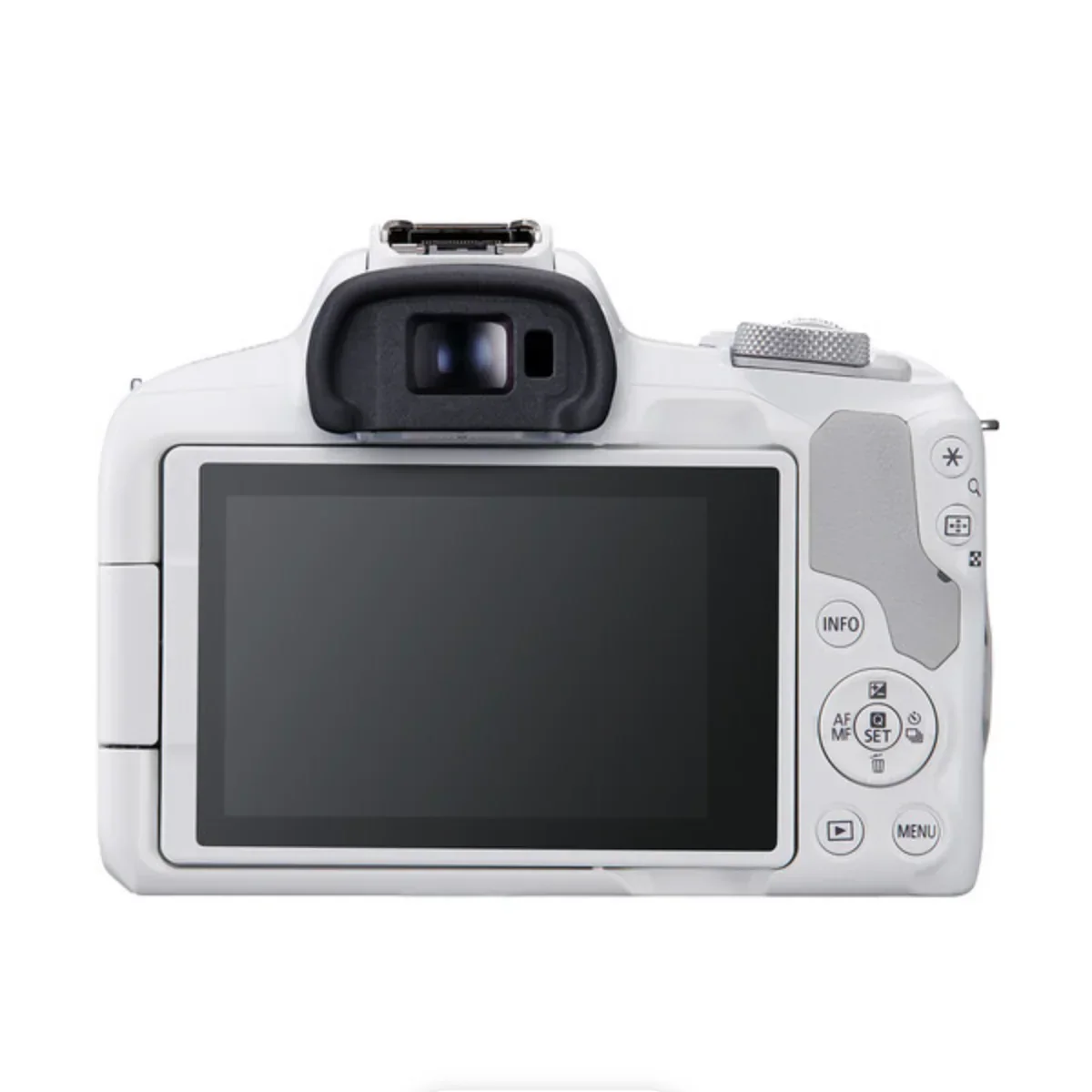 Canon EOS R50 Mirrorless Camera with RF-S 18-45mm f/4.5-6.3 IS STM Lens (White) - Image 2