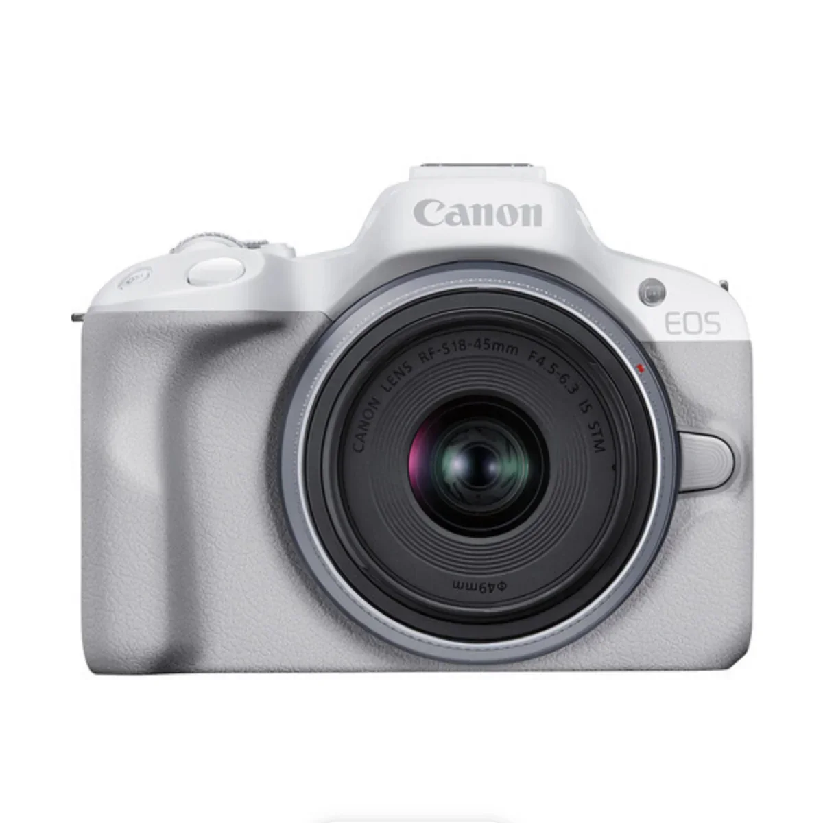 Canon EOS R50 Mirrorless Camera with RF-S 18-45mm f/4.5-6.3 IS STM Lens (White) - Image 6