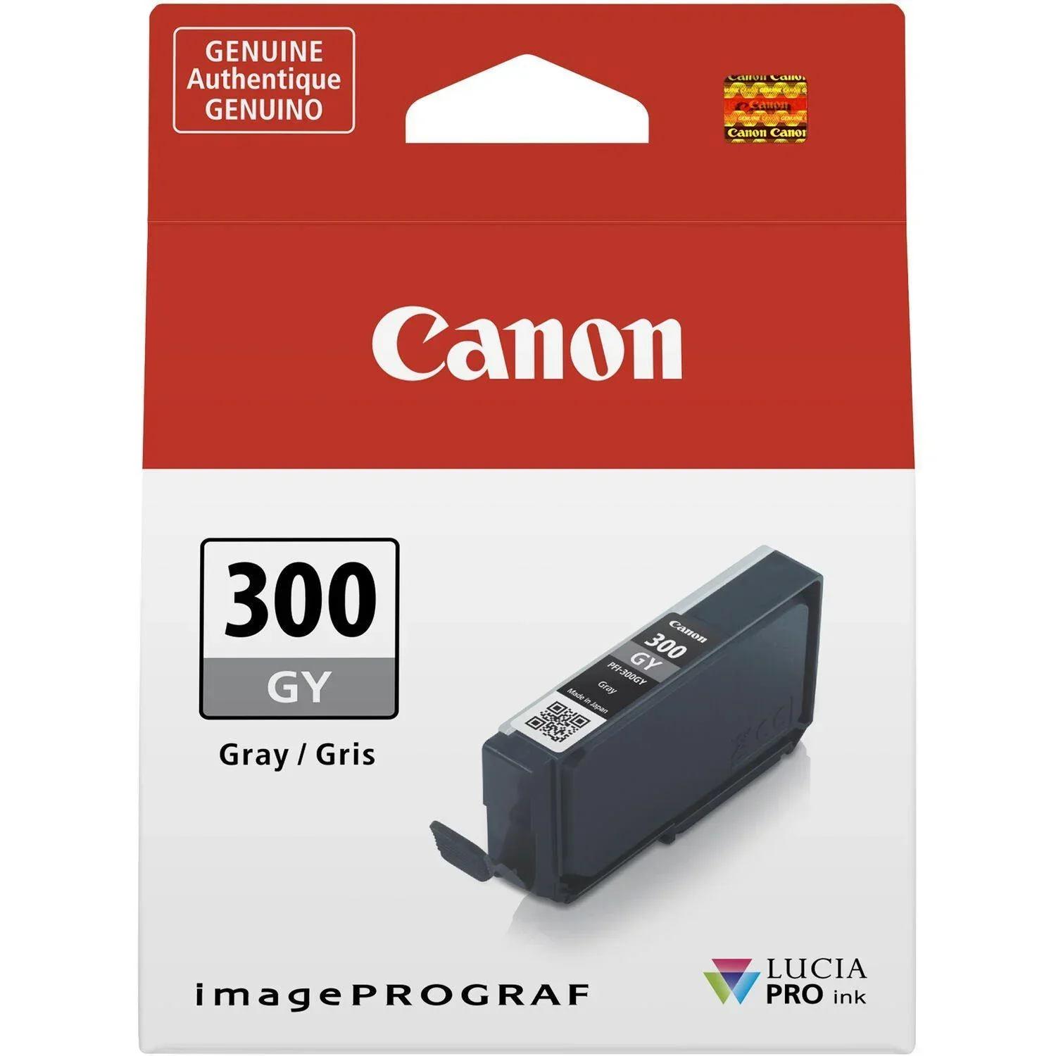 Canon LUCIA PRO PFI-300 GY (Gray) Ink Tank