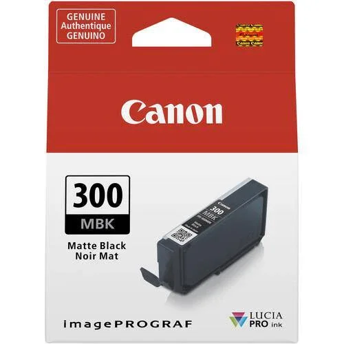 Canon LUCIA PRO PFI-300 MBK (Matte Black) Ink Tank