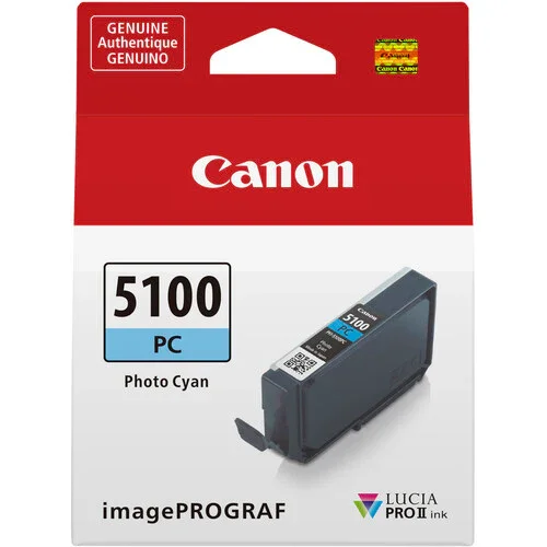 Canon PFI-5100 PC (Photo Cyan) Lucia PRO II Ink Tank for PRO-310 (14.4ml) - Image 3