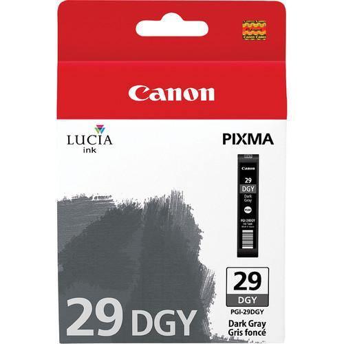Canon PGI-29 Dark Gray Ink Cartridge - For Pixma Pro-1 Inkjet Printer - Image 2