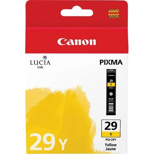 Canon PGI-29 Yellow Ink Cartridge - For Pixma Pro-1 Inkjet Printer - Image 2