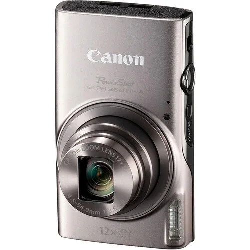 Canon PowerShot ELPH 360 HS A Digital Camera (Silver) - Image 3