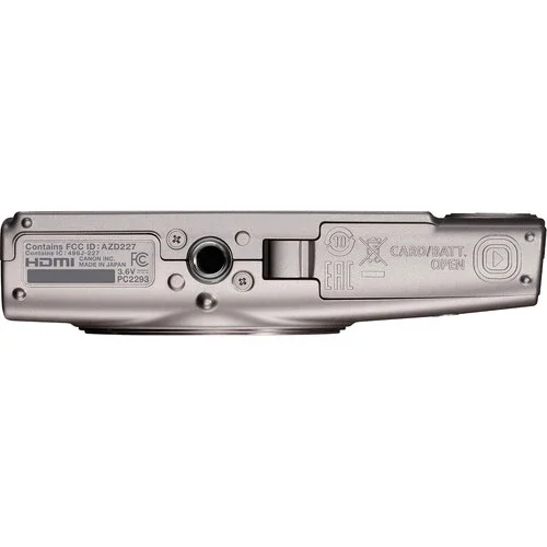 Canon PowerShot ELPH 360 HS A Digital Camera (Silver) - Image 6