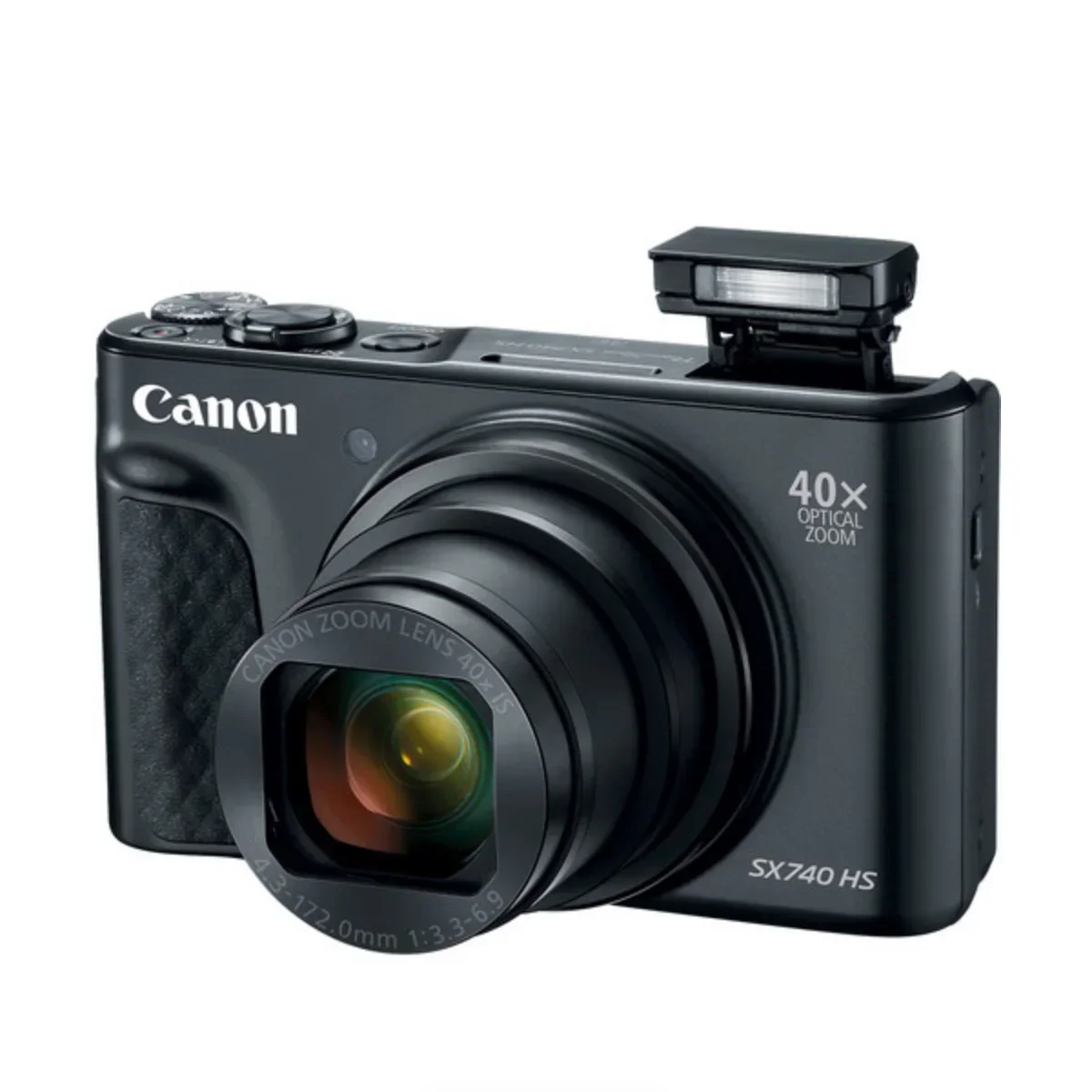 Canon PowerShot SX740 HS Digital Camera (Black) - Image 6