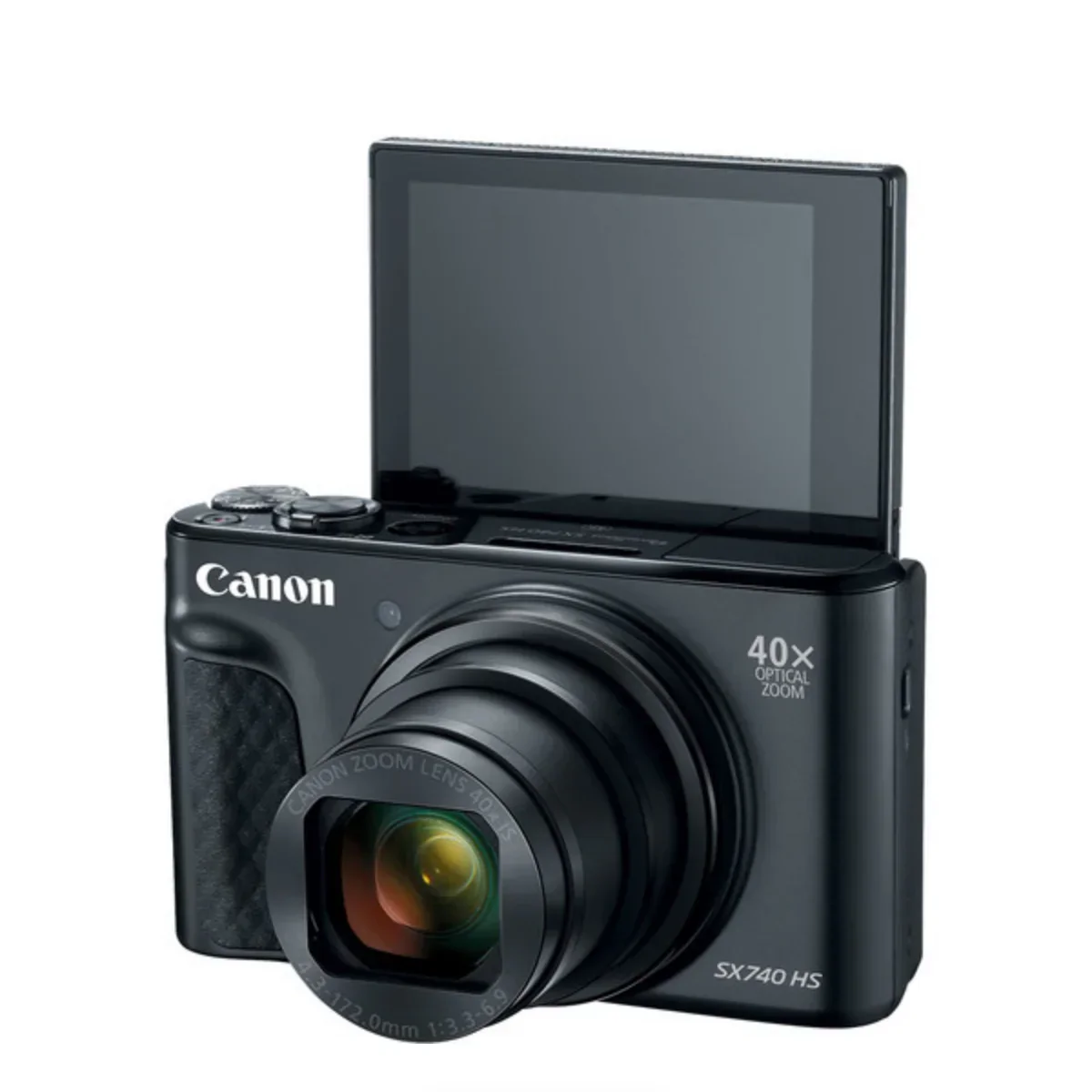 Canon PowerShot SX740 HS Digital Camera (Black) - Image 8