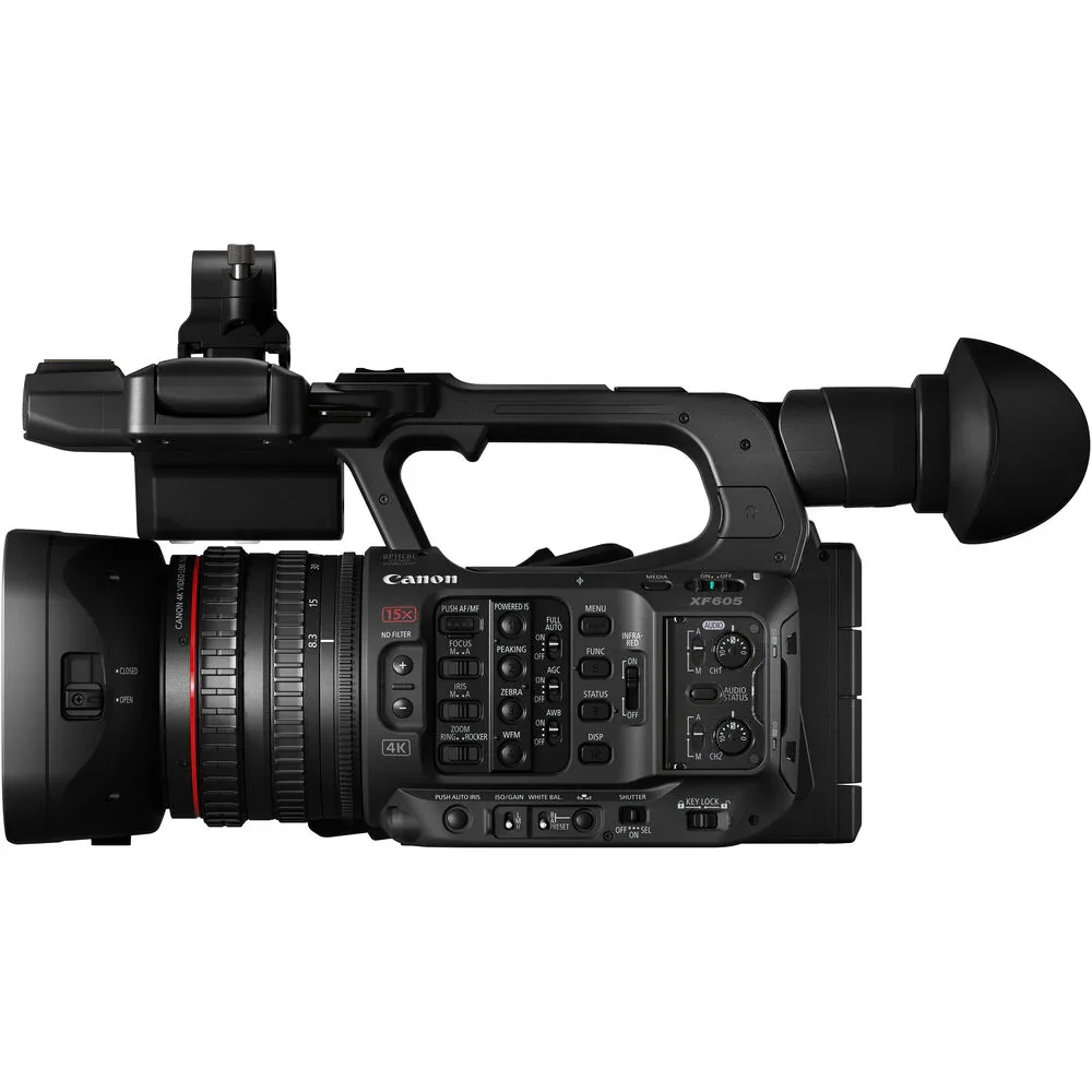 Canon XF605 UHD 4K HDR Pro Camcorder - Image 4
