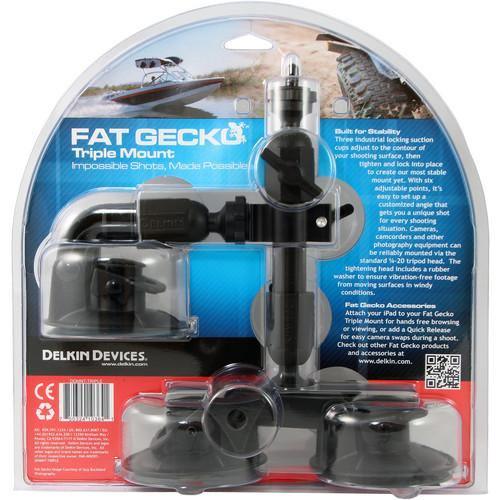 Delkin Devices Fat Gecko Triple Mount - Image 5
