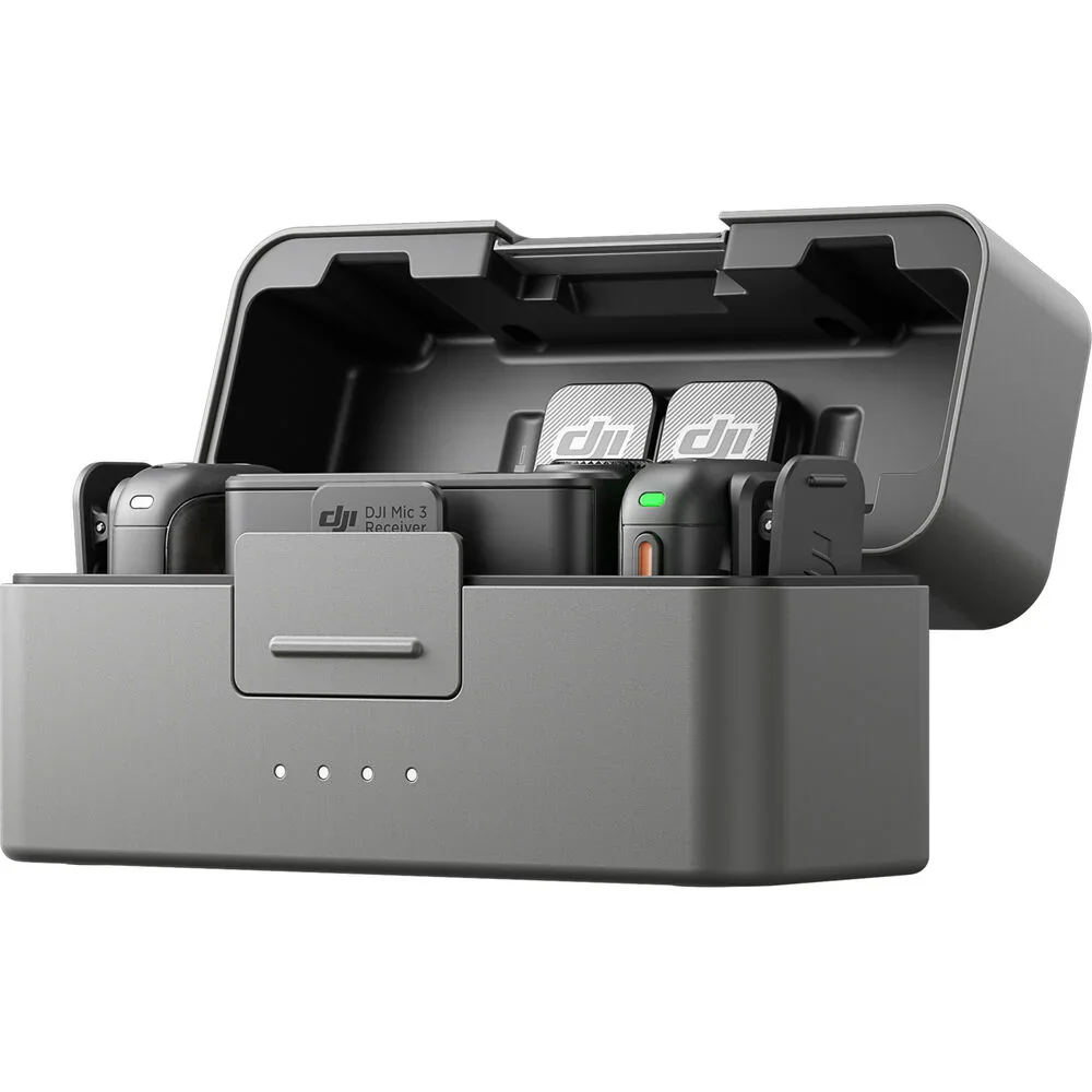 DJI Mic 3 2-Person Compact Wireless Microphone System/Recorder for Camera & Smartphone - Image 3