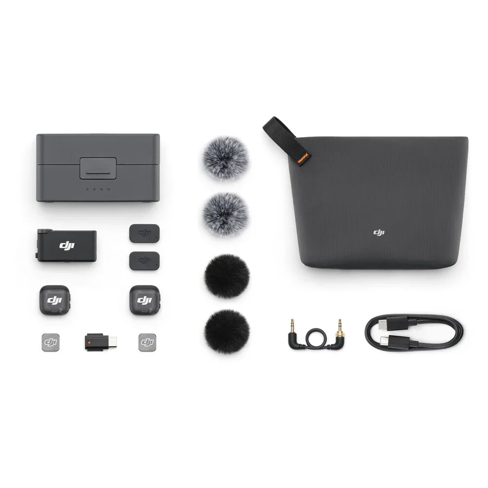 DJI Mic 3 2-Person Compact Wireless Microphone System/Recorder for Camera & Smartphone - Image 7