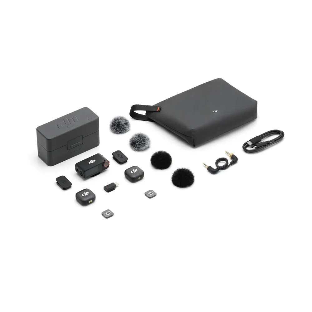 DJI Mic 3 2-Person Compact Wireless Microphone System/Recorder for Camera & Smartphone - Image 8