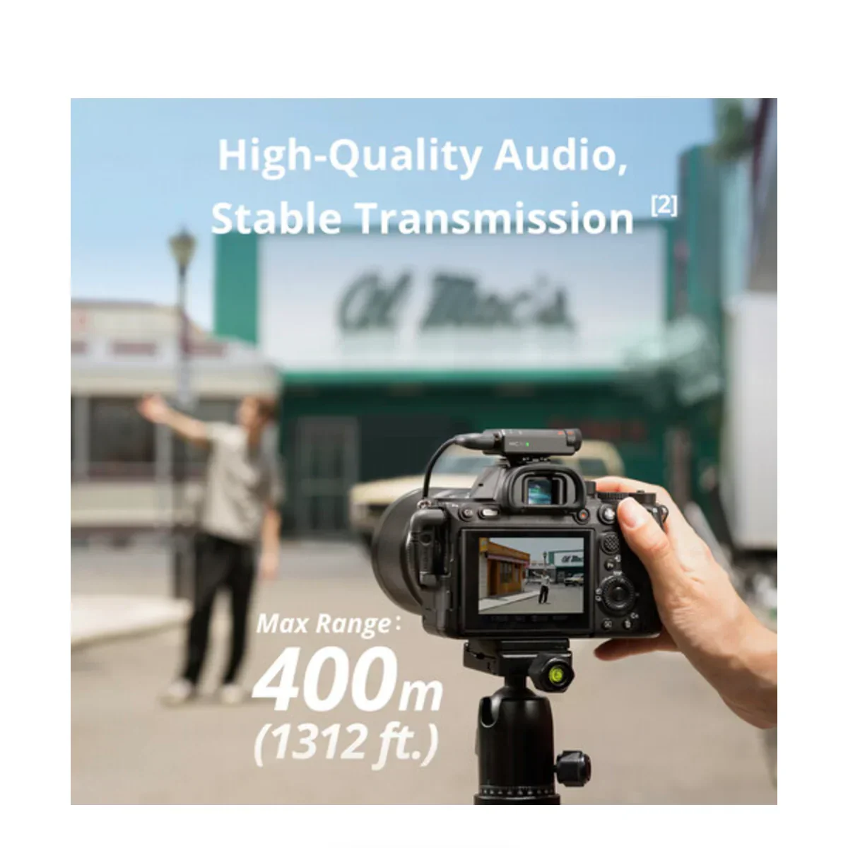 DJI Mic Mini 2-Person Compact Wireless Microphone System for Camera & Smartphone (2.4 GHz) - Image 3