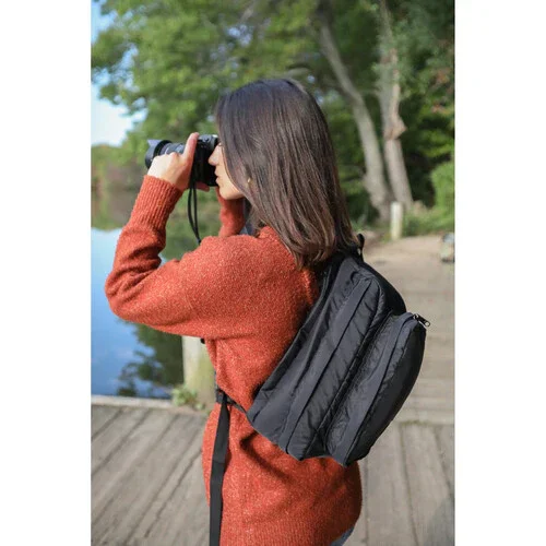 Domke Sling Bag (Black Nylon, 6L) - Image 11