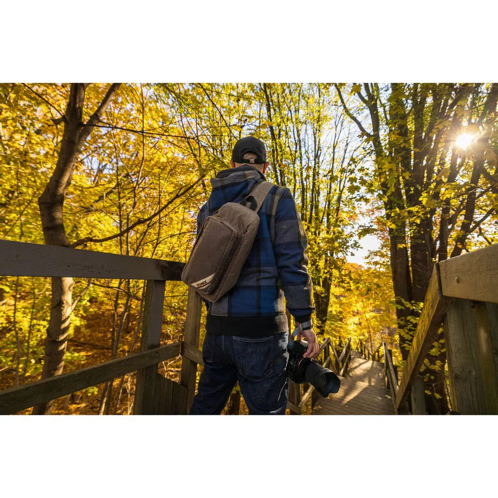 Domke Sling Bag (RuggedWear Brown, 6L) - Image 5