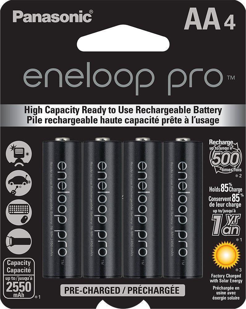 Eneloop XX Pro ''AA'' NiMH 2550mAh Rechargeable Battery (4 Pack)