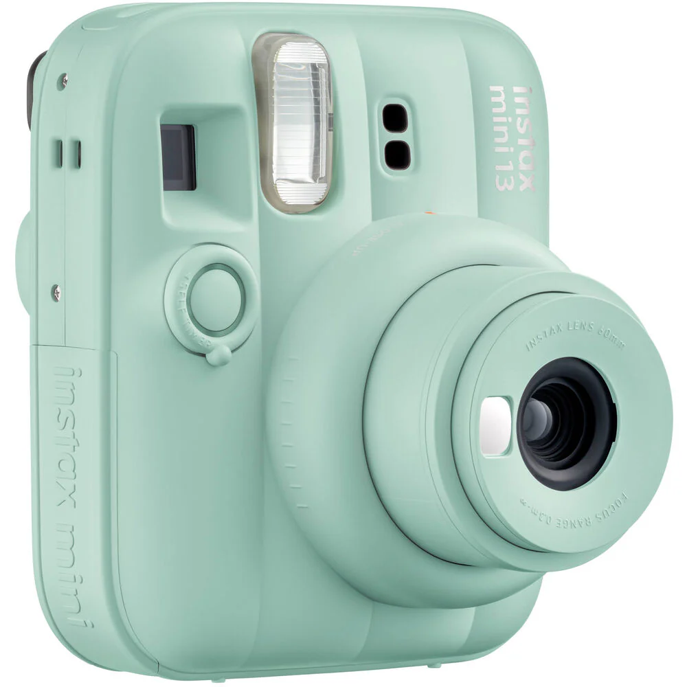 FUJIFILM INSTAX MINI 13 Instant Film Camera (Lagoon Green) - Image 2