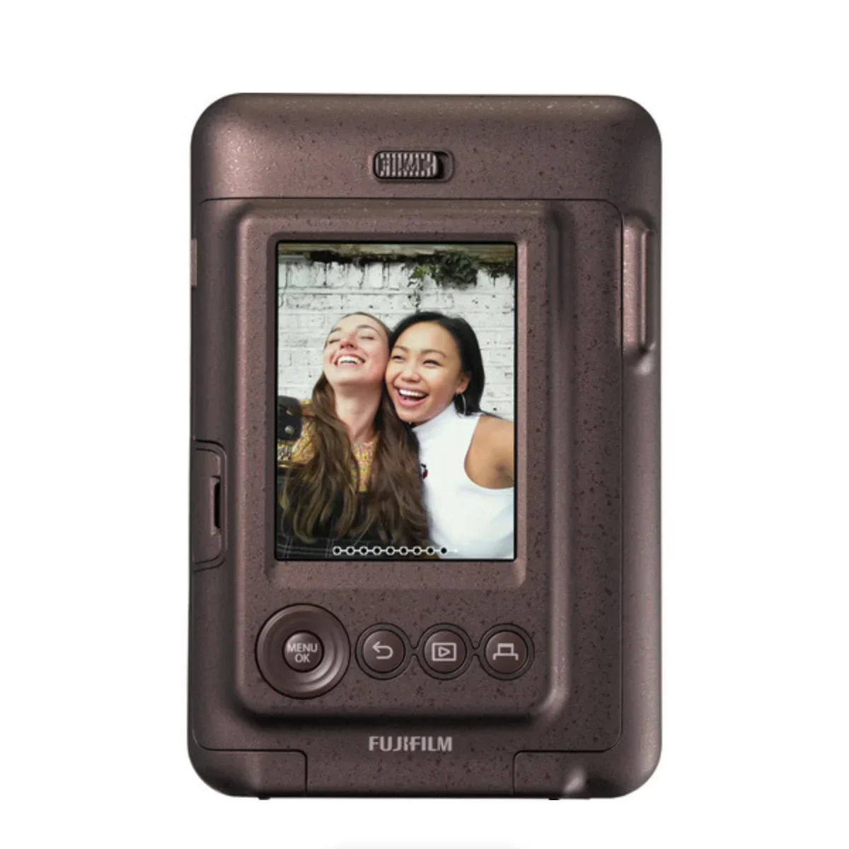 FUJIFILM INSTAX MINI Liplay Hybrid Instant Camera (Deep Bronze) - Image 3
