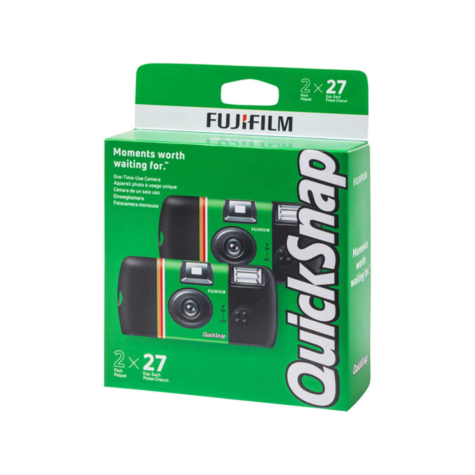 FUJIFILM QuickSnap 400 35mm Single-Use Disposable Camera with Built‑In Flash (27 Exposures / 2-Pack) - Image 6
