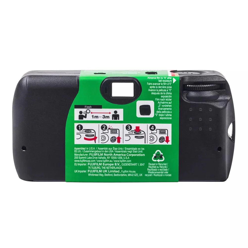 FUJIFILM QuickSnap 400 35mm Single-Use Disposable Camera with Built‑In Flash (27 Exposures) - Image 4