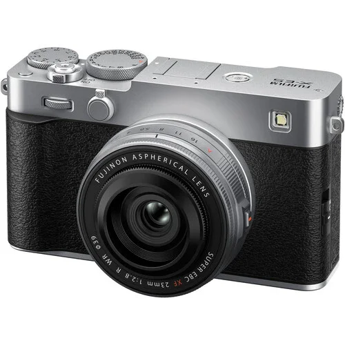 FUJIFILM X-E5 Mirrorless Camera with XF 23mm f/2.8 Lens (Silver) - Image 12