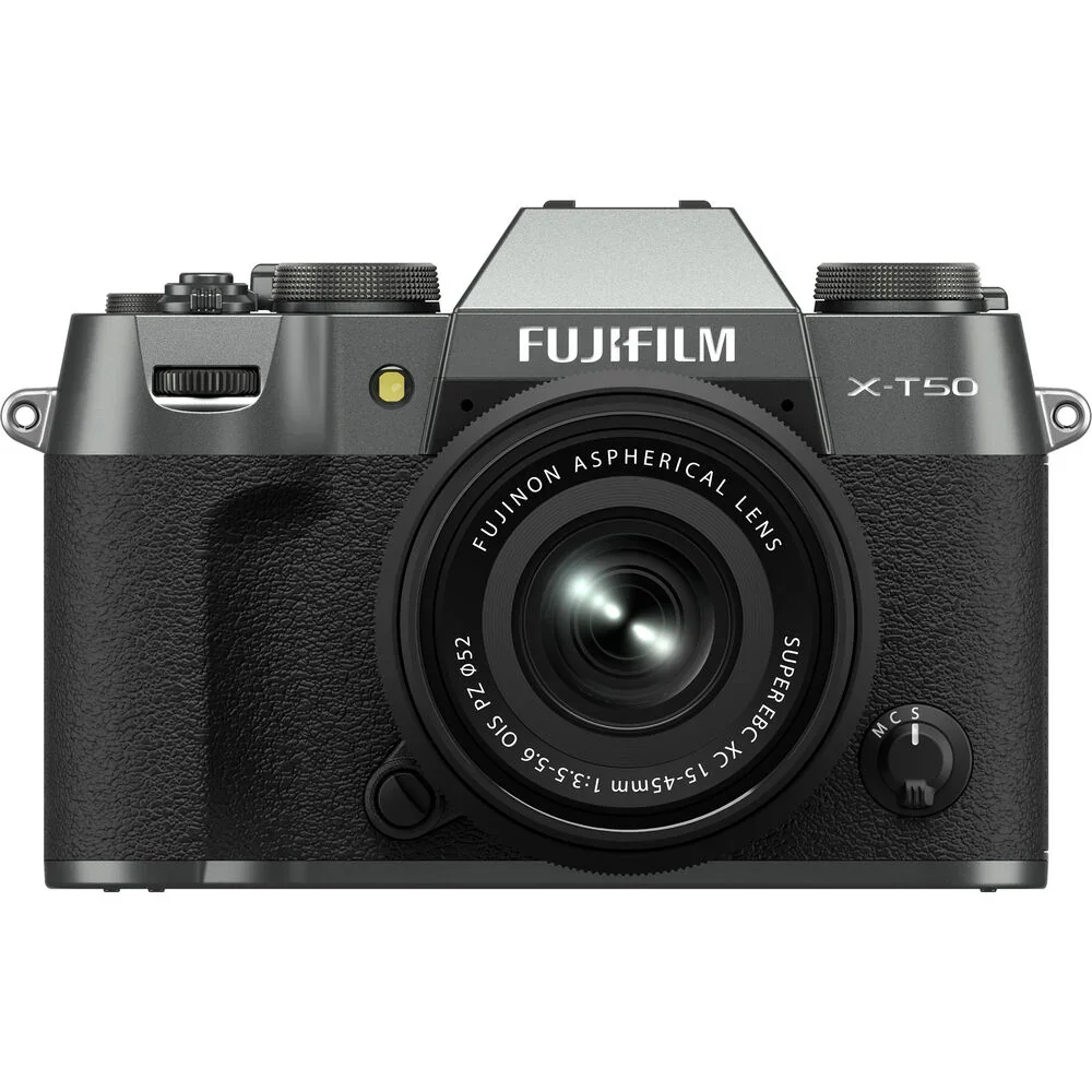 Fujifilm X-T50 Mirrorless Camera with 15-45mm f/3.5-5.6 Lens (Charcoal Silver) - Image 5