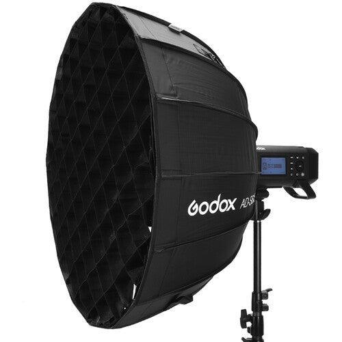 Godox AD-S65S Parabolic Softbox with Godox Mount and Grid (Gold/Silver, 25.6") - Image 7