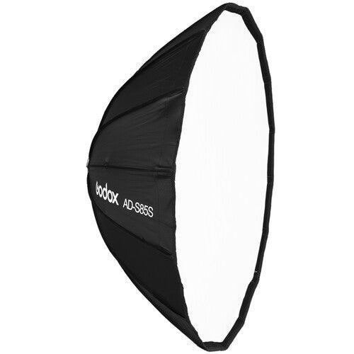 Godox AD-S85S Parabolic Softbox with Godox Mount and Grid (Gold/Silver, 33.5") - Image 10