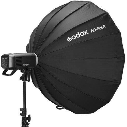 Godox AD-S85S Parabolic Softbox with Godox Mount and Grid (Gold/Silver, 33.5") - Image 4