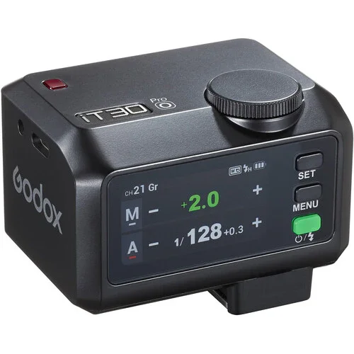 Godox iT30Pro O TTL Mini Flash for Olympus and Panasonic (Black) - Image 2