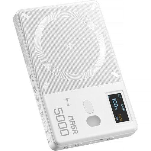 Godox MA5R RGB LED Light and Power Bank (White) - Image 8