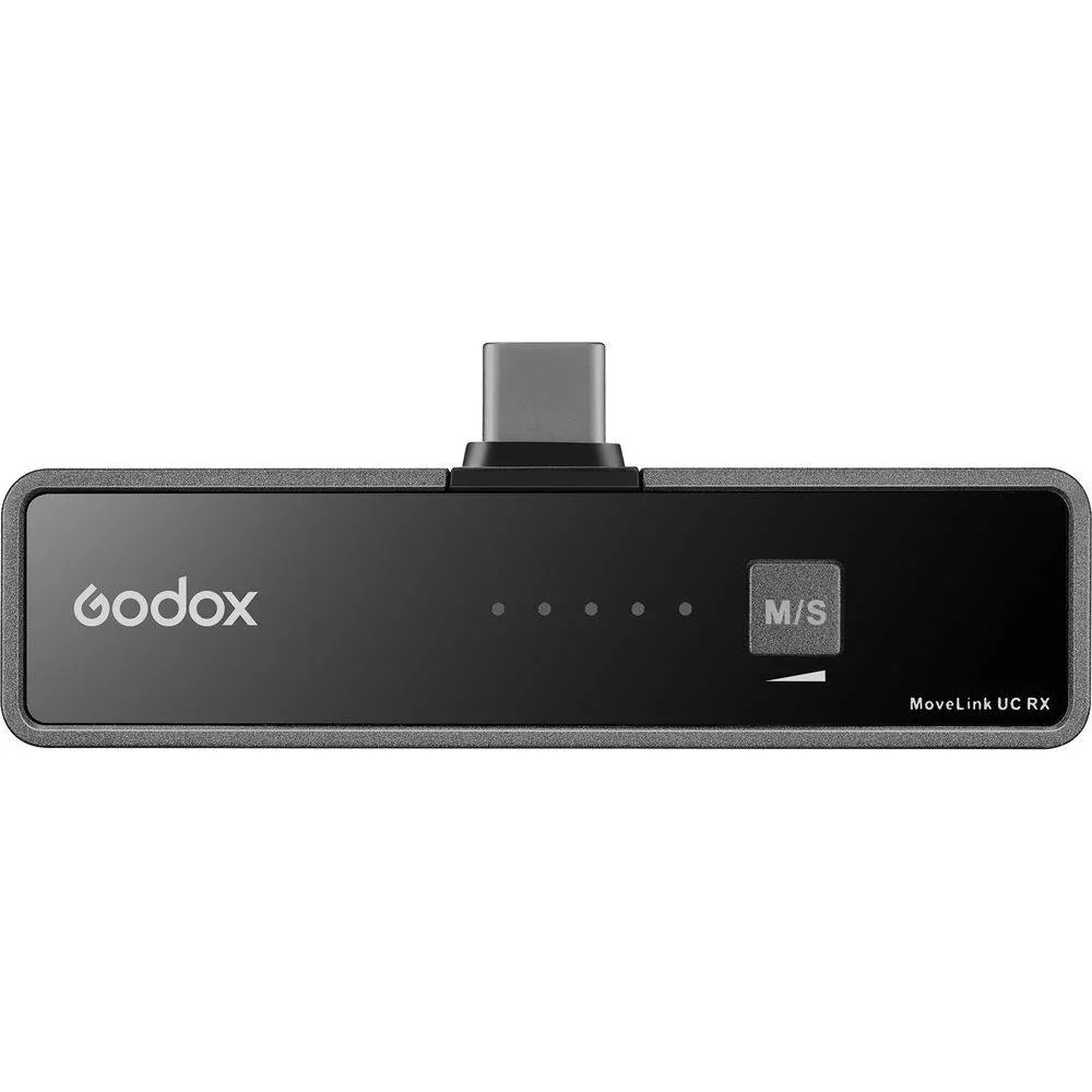Godox MoveLink UC1 Compact Digital Wireless Microphone System for Smartphones & Tablets with USB Type-C (2.4 GHz) - Image 2
