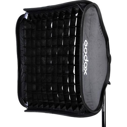 Godox S-Type Bowens Mount Flash Bracket with Softbox and Grid Kit (19.7 x 19.7'') - Image 6