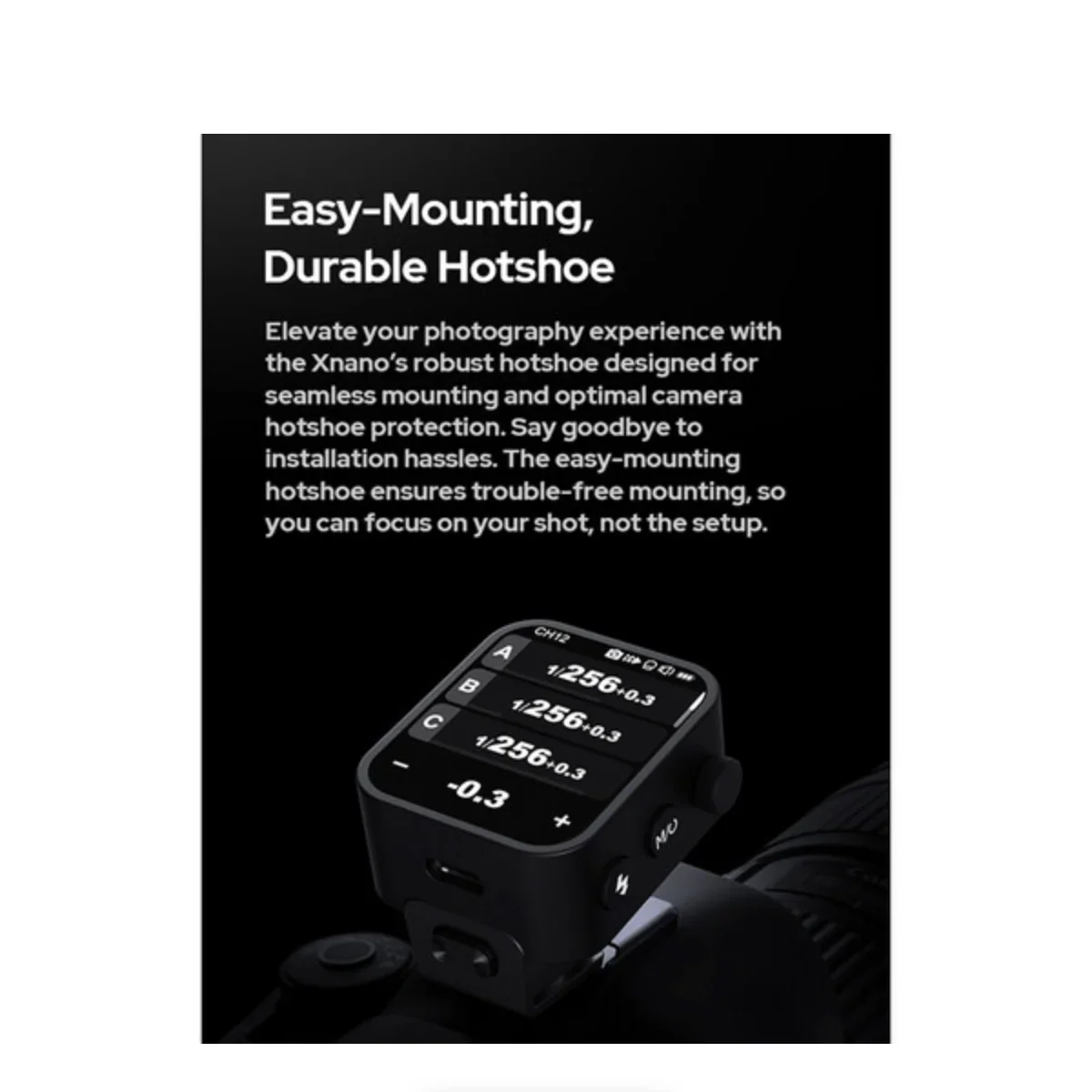 Godox X3 F Touchscreen TTL Wireless Flash Trigger for Fujifilm - Image 11