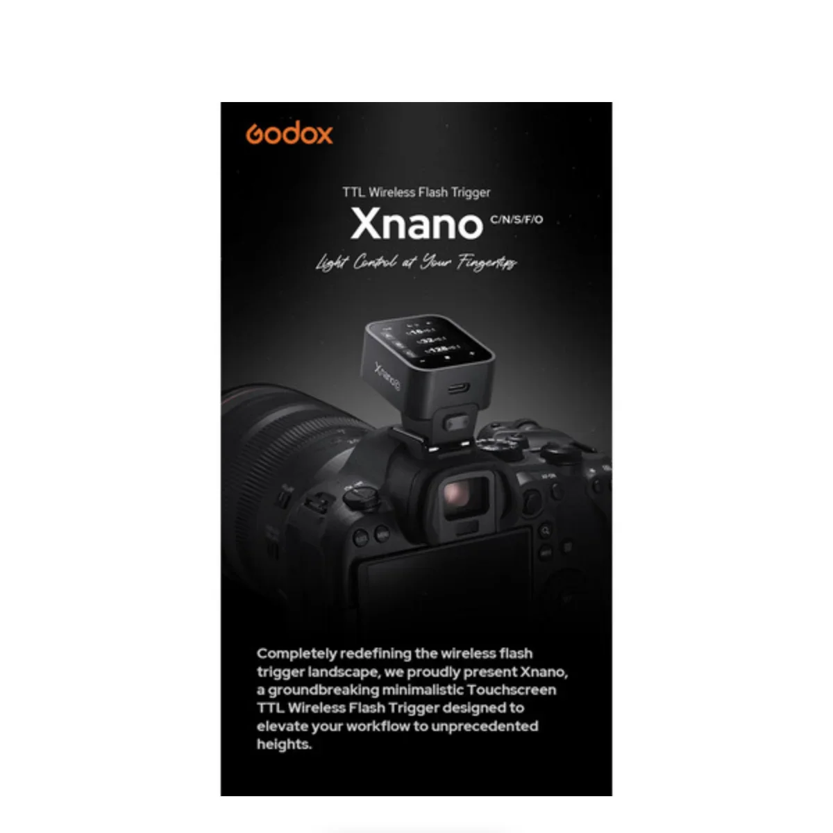 Godox X3 S Touchscreen TTL Wireless Flash Trigger for Sony - Image 7