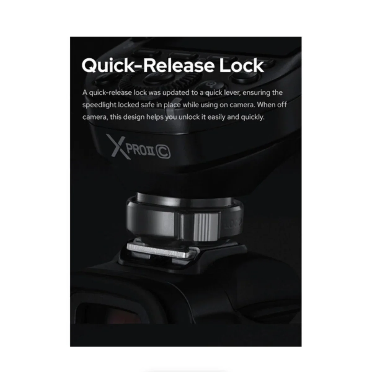 Godox XPro II TTL Wireless Flash Trigger for Olympus and Panasonic Cameras - Image 12