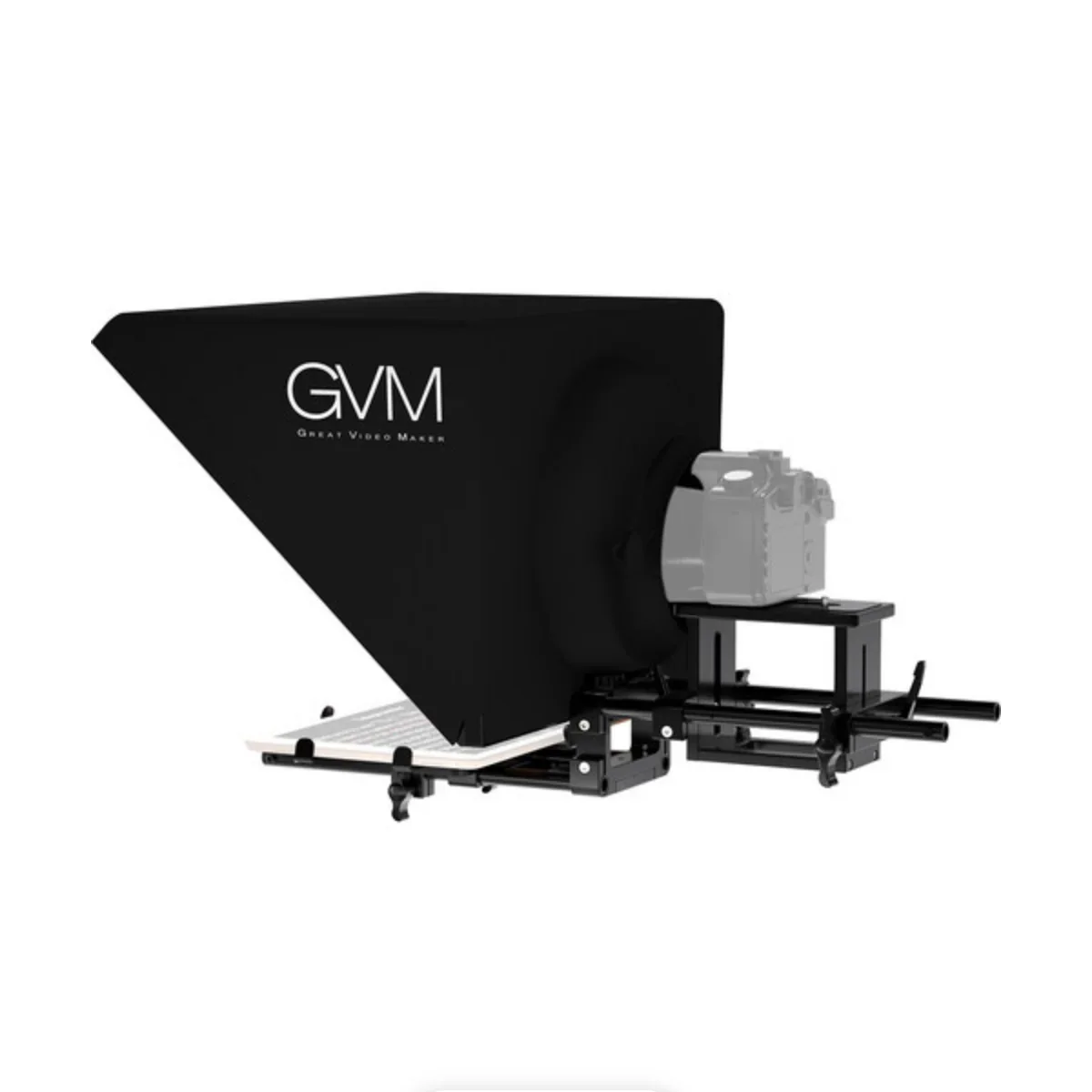 GVM TQ-L Teleprompter for Tablets and Smartphones with Bluetooth Remote & App - Image 8