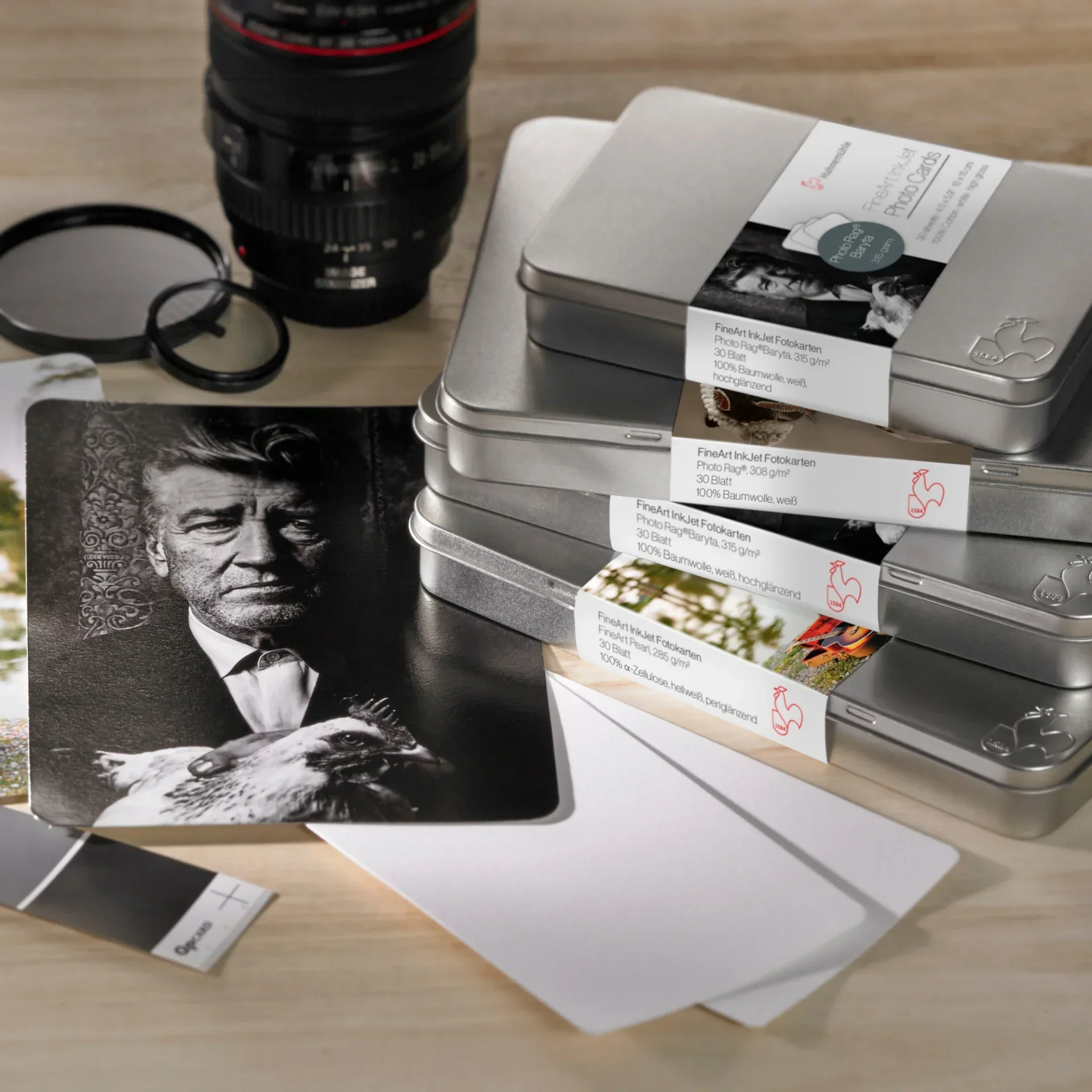 Hahnemuhle FineArt Pearl FineArt Photo Cards (5.8 x 8.3", 30 Cards) - Image 2