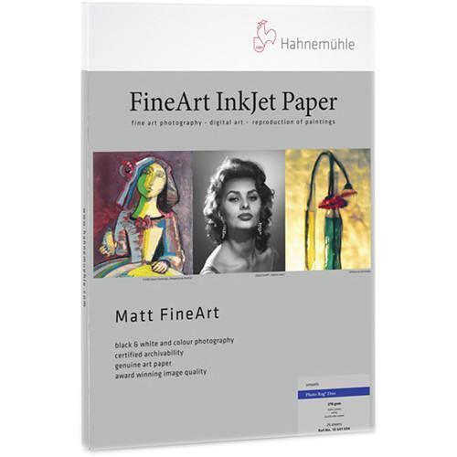 Hahnemuhle Photo Rag Duo Matte FineArt Paper (8.5 x 11'' - 25 Sheets)